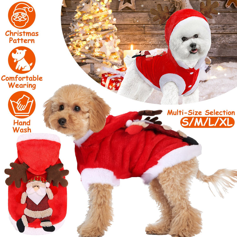 1Pc Pet Christmas Clothes Santa