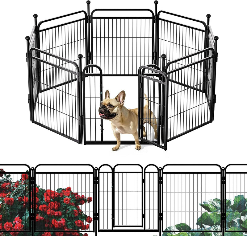 Gardner Pet Dog Fence Indoor And Outdoor Small And Medium Dog Foldable