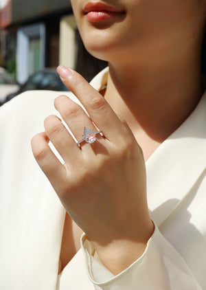 Light And Shadow - A Fashionable Diamond Jewelry Piece Set